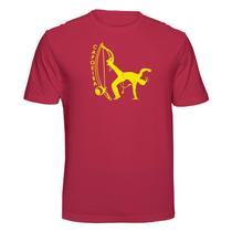 Camiseta Capoeira Arte Marcial Brasileira Cor:VermelhaTamanho:G