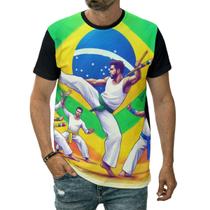 Camiseta Capoeira Luta Capoeiragem Arte Marcial Dança Música