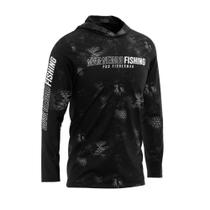 Camiseta Capuz Proteção Solar 50+UV G1 G2 G3 Pesca Camuflada C/Luva