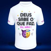 Camiseta Carnaval 2025 Estampas na Frente e mangas / Baby Look Personalizada Camisa Carnaval Folia