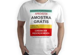 Camiseta carnaval caixa de medicament festa engraçado desenho