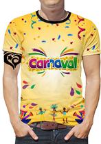 Camiseta Carnaval Masculina Samba Festas Blusa Abada