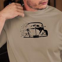 Camiseta Carro Clássico Fusca Algodão Premium Estilo Retrô Camiseta Carro Clássico Fusca Algodão Premium Estilo Retrô