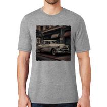 Camiseta Carro retrô branco - Foca na Moda
