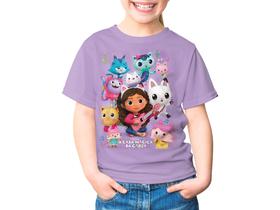 Camiseta Casa Magica Da Gabby Gabi Gabby's Dollhouse INFANTIL DESENHO GATO