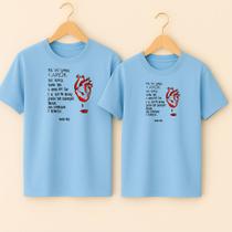 Camiseta Casal Namorados Algodão Estampa Pra Você Guardei O Amor Música Romântica Serenata Namorados Camiseta Casal Namorados Algodão Estampa Pra Você Guardei O Amor Música Romântica Serenata Namorados