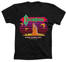 Camiseta Castlevania Push Start Key