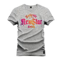 Camiseta Casual 100% Algodão Estampada Nexstar Rgb