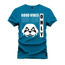 Camiseta Casual 100% Algodão Estampada Only Panda