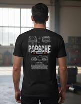 Camiseta Casual Camisa Porsche Gt3 Rs Gearhead Unissex Carro