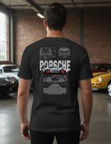 Camiseta Casual Camisa Porsche Gt3 Rs Gearhead Unissex Carro