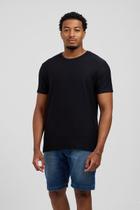 Camiseta Casual Canelada de Listras Horizontais - Dixie Camiseta Casual Canelada de Listras Horizontais - Dixie