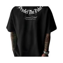 Camiseta Casual De Algodão Para Homens plus Size De Verão Com Gola Redonda E Manga Curta Com Estampa