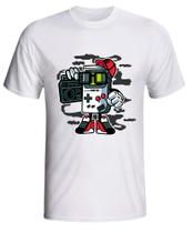 Camiseta casual gamer retro boy