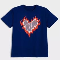 Camiseta Casual Minimalista Fogo Amor Chamas Love Fire Swag Camiseta Casual Minimalista Fogo Amor Chamas Love Fire Swag