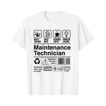 Camiseta Casual Oversized Unissex plus Size Com Decote Redondo Para Trabalhadores De Manutenção Moda