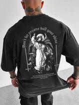 Camiseta Casual T-shirt Estampada Basica Trabalho Academia