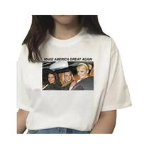 Camiseta Casual Unissex Britney Summer Make America Great Again, Top De Moda Streetwear Engraçado Camiseta Casual Unissex Britney Summer Make America Great Again, Top De Moda Streetwear Engraçado