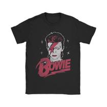 Camiseta Casual Unissex De Algodão Com Gola Redonda E Manga Curta, Design Impresso D-Davids Bowied