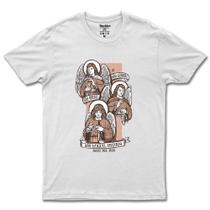 Camiseta Católica Arcanjos Em Algodão Masculino E Feminino