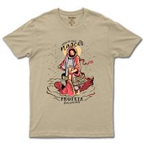 Camiseta Católica De Algodão Masculino E Feminino Estampa Profeta Das Nações