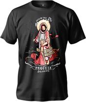 Camiseta Católica De Algodão Masculino E Feminino Estampa Profeta Das Nações