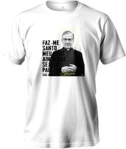 Camiseta Católica de Josemaría Escrivá em Algodão Feminina E Masculina