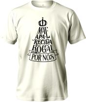 Camiseta Católica Nossa Senhora Aparecida Feminina E Masculina Em Algodão Varia Cores Camiseta Católica Nossa Senhora Aparecida Feminina E Masculina Em Algodão Varia Cores