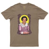 Camiseta Católica Santa Gianna Em Algodão Feminina E Masculina Camiseta Católica Santa Gianna Em Algodão Feminina E Masculina