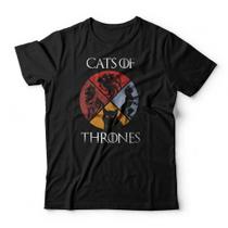 Camiseta Cats Of Thrones Studio Geek