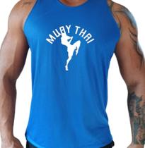 Camiseta Cavada Muay Thai Regata Treino Academia Musculação Caminhada