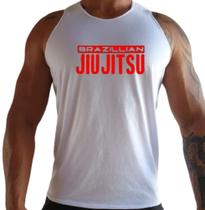 Camiseta Cavada Regata Jiu Jitsu Academia Musculação Caminhada