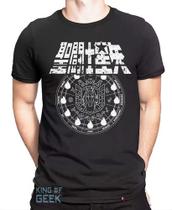 Camiseta Cavaleiros Do Zodíaco Saint Seiya Camisa Anime Geek - king of Geek
