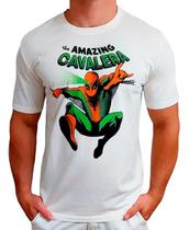 Camiseta Cavalera Com Prata