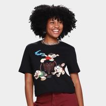 Camiseta Cavalera Indie Trio E Águia Feminina Camiseta Cavalera Indie Trio E Águia Feminina