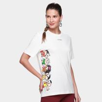 Camiseta Cavalera Indie Turma Da Mônica Feminina Camiseta Cavalera Indie Turma Da Mônica Feminina