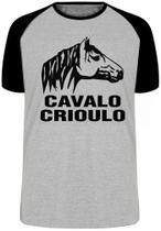 Camiseta Cavalo Criolo grande Blusa Plus Size extra grande adulto ou infantil