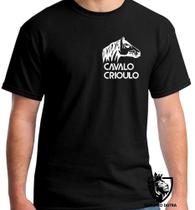 Camiseta cavalo crioulo gaucho Blusa criança infantil juvenil adulto camisa todos tamanhos