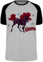 Camiseta Cavalo de Fogo Blusa Plus Size extra grande adulto ou infantil