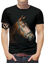 Camiseta Cavalo PLUS SIZE Animal Masculina - Alemark