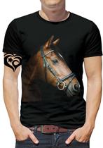 Camiseta Cavalo PLUS SIZE Animal Masculina Camiseta Cavalo PLUS SIZE Animal Masculina