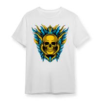 Camiseta Caveira Algodão Premium Caveira_015