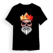 Camiseta Caveira Algodão Premium Caveira_023