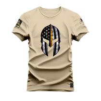 Camiseta Caveira Capa Varias Cores Estampada Confortável