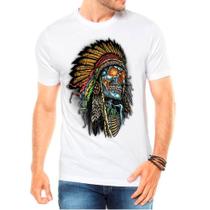 Camiseta caveira mexicana masculina01