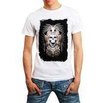 Camiseta caveira mexicana masculina05