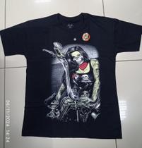 Camiseta caveira mexicana