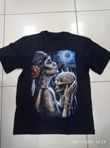 camiseta caveira mexicana