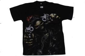 Camiseta Caveira Skull Blusa Adulto Unissex Lu418 BM Camiseta Caveira Skull Blusa Adulto Unissex Lu418 BM