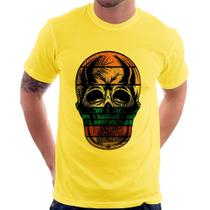 Camiseta Caveira Tropical - Foca na Moda